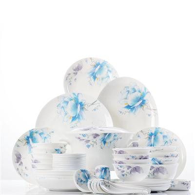 www.辛苦.com爱看逼48头聆听花开骨瓷礼品餐具套装